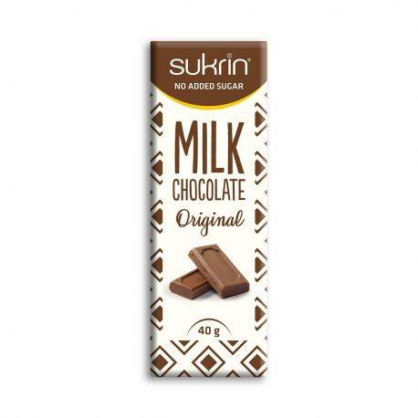 Ciocolata cu lapte x 40g Sukrin