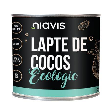 Lapte de cocos fara gluten BIO x 200ml Niavis