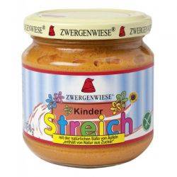 Pate vegetal pentru copii indulcit cu suc de mere fara gluten x 180g Zwergenwiese