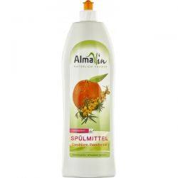 Detergent de vase concentrat cu catina si mandarine x 1L AlmaWin