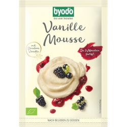 Mix, pentru mousse, de vanilie, fara gluten, bio, 36g Byodo