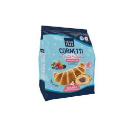 Cornetti - Cornulete cu fructe de padure (4x60g) fara gluten x 240g Nutrifree