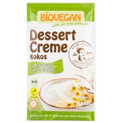 Crema pentru desert cu nuca de cocos bio x 63g Biovegan