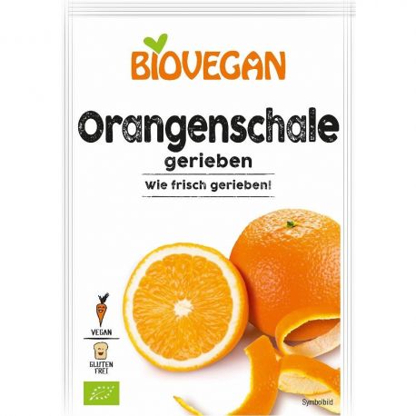 Coaja de portocala rasa fara gluten ECO x 10g BioVegan