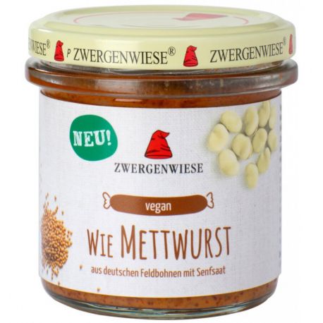 Ca si...Mettwurst bio fara gluten x 140g Zwergenwiese