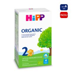 HIPP 2 Organic, Formula lapte de continuare, ecologic +6 luni x 300g