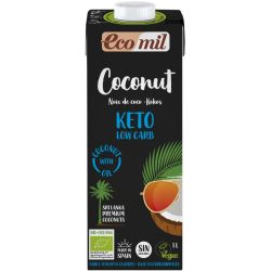 Bautura bio vegetala de cocos natur Keto, 1L Ecomil