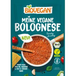 Sos, bio, Bolognese, vegan, 28g Biovegan