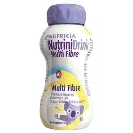 NutriniDrink Multi fibre Vanilie, 200ml Nutricia
