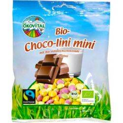 Drajeuri de ciocolata Choco-lini mini ECO x 100g Okovital